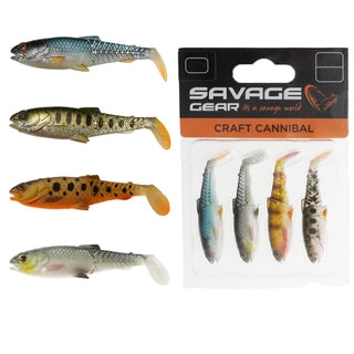 Savage Craft Cannibal Paddletail Softbaits - Sportinglife Turangi